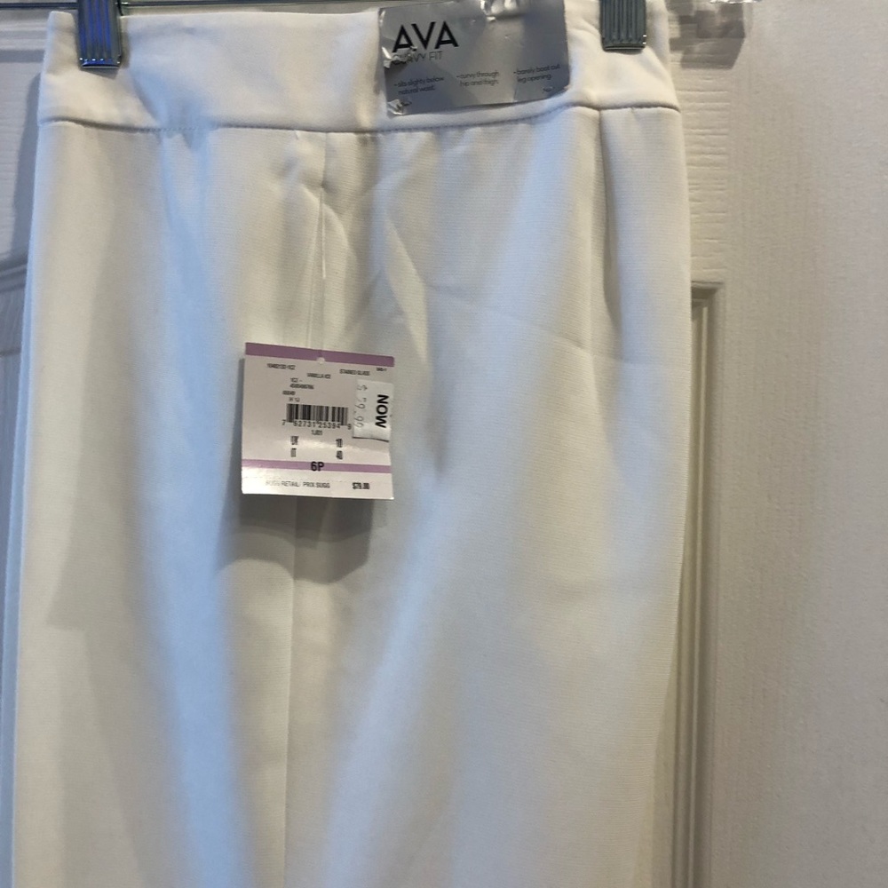 Kasper Separates, Pants, Ivory, size 6P